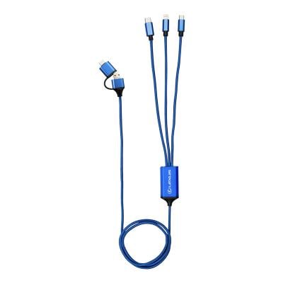 3 Ft. 4-In-1 Charging Cable 2.0 Slider