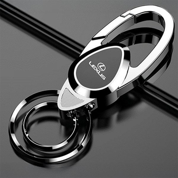 Double Ring Carabiner Keychain