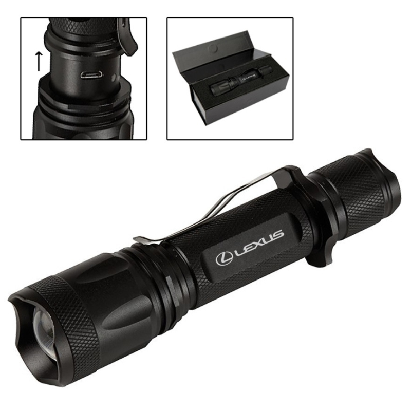 Lexus Rechargeable LED Flashlight