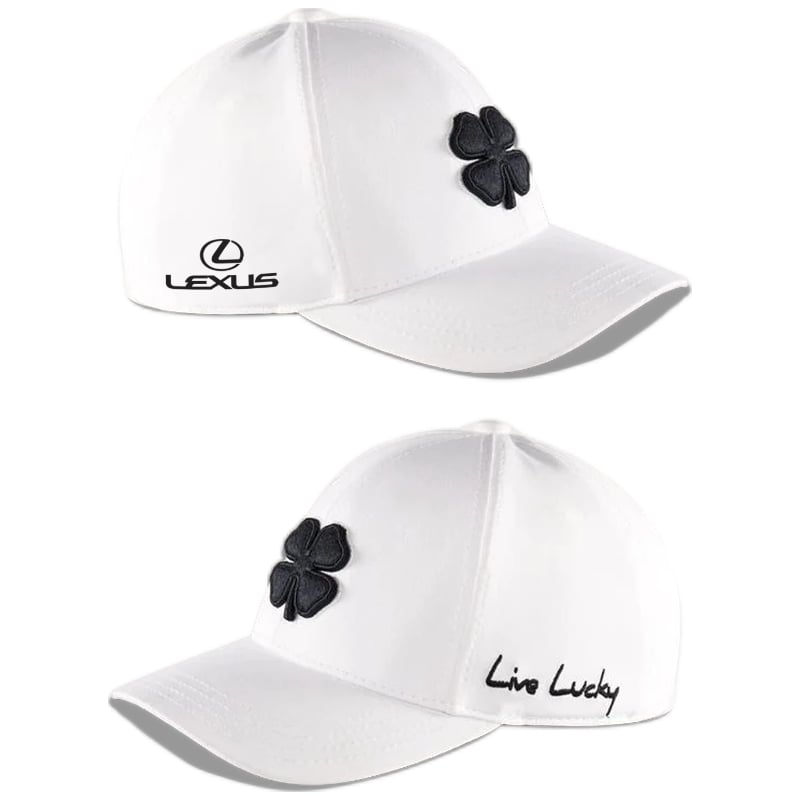 Lexus Black Clover Cap In White